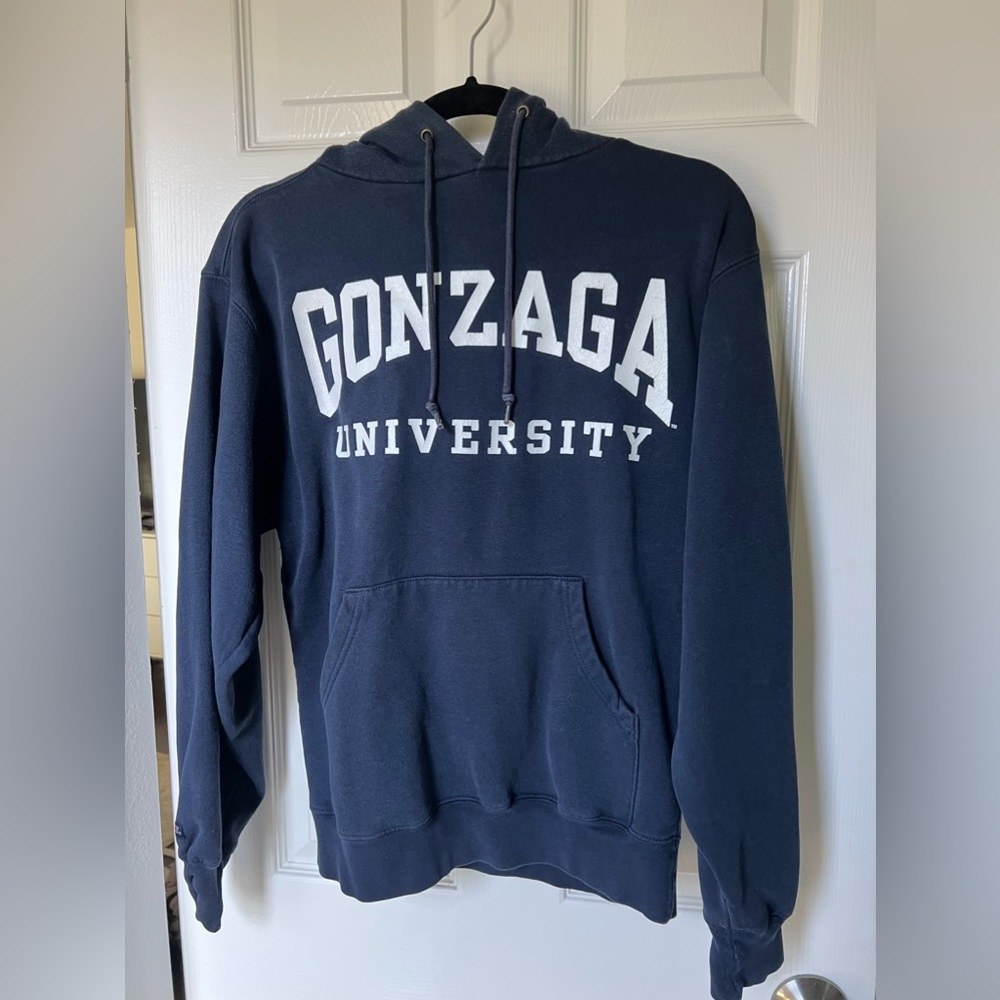 Jansport navy hoodie sweatshirt, size adult small